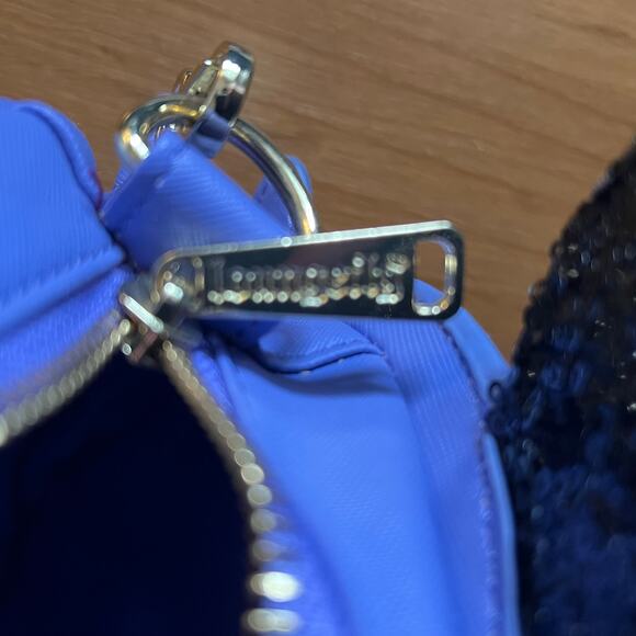 Disney Aulani Loungefly Crossbody Bag Sequin Mickey Shave Ice Exclusive Purple - Picture 6 of 10